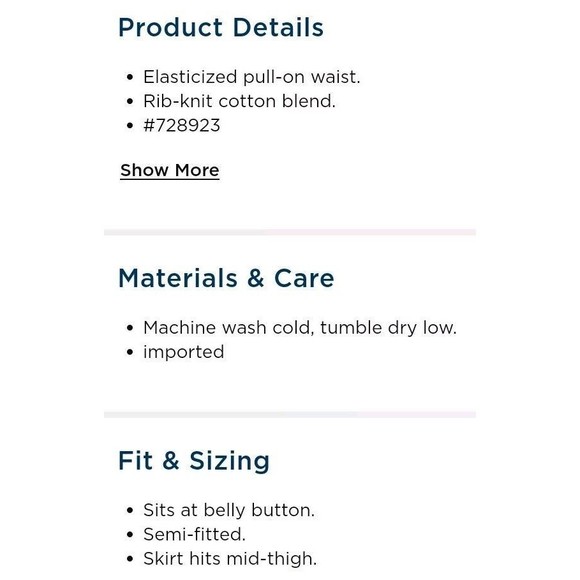 NWT Women's Old Navy High Waisted Rib Knit Mini Skirt Size 2X (20-22) Cashmere - Picture 4 of 8